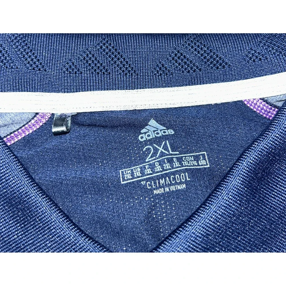 Adidas Ultimate 365 Climacool Long Sleeve Polo, Mens‎ 2XL